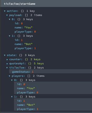 Redux DevTools in action